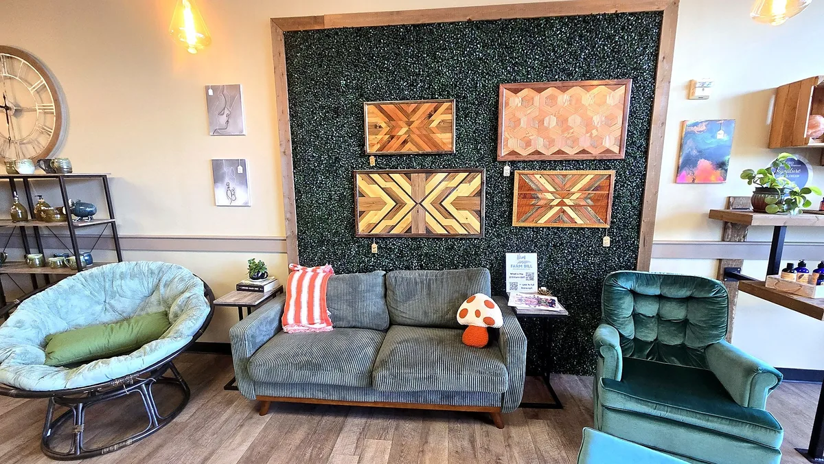 Lounge seating at Renewed Wellness Carlisle